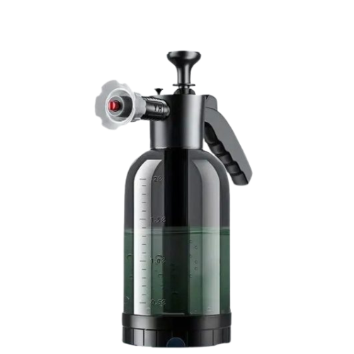 Air Pressure Watering Bottle for Car Cleaning & Gardening – Multipurpose Portable Spray Tool with Strong Nozzle – Black Color – 1.5L Capacity