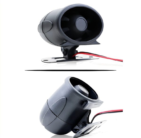 High-Decibel 12V Car Anti-Theft Horn Siren