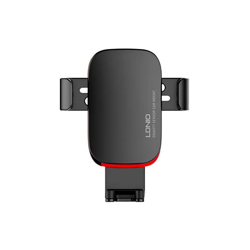 LDNIO MG10 Universal 360° Gravity Car Mount – Auto Lock & Release Phone Holder with Non-Slip Clamp