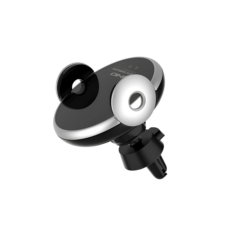 LDNIO MA02 Auto-Clamping Car Phone Holder – 15W Fast Wireless Charger with Type-C