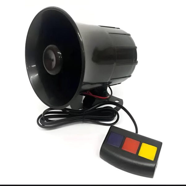 Horn Siren 12 Watt 3 Different Loud Sounds For Car