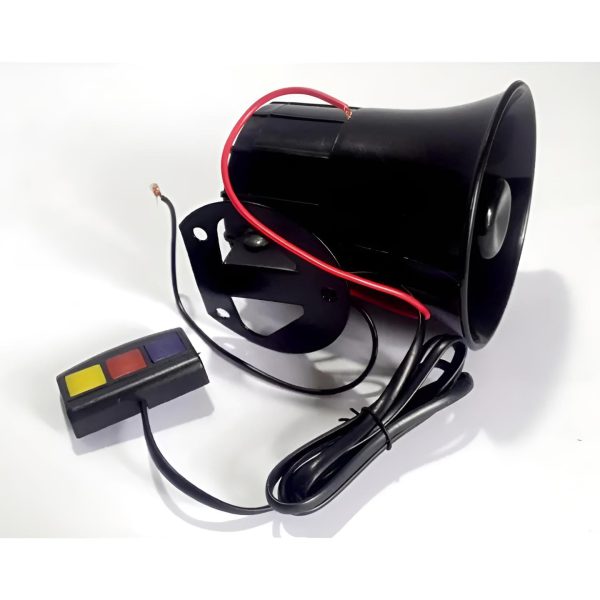 Horn Siren 12 Watt 3 Different Loud Sounds For Car