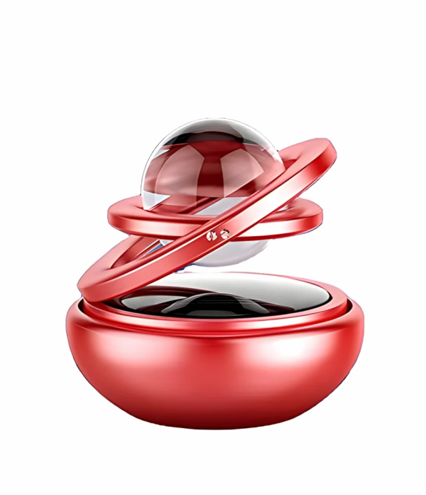 Premium Solar-Powered Rotating Car Air Freshener